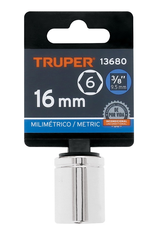 13680 - 13680 DADO DE 16MM 3/8PLG